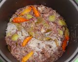 Foto langkah ke 8 dari resep Nasi Liwet Kecombrang (Honje) Rice Cooker.