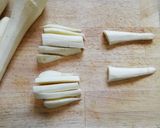 Une image de l'étape 2 de Frites de panais au thym frais BIO.