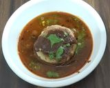 A picture of step 6 of Ragda Patties.
