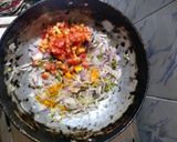 A picture of step 3 of Aloo palya(tastes best with dosa).