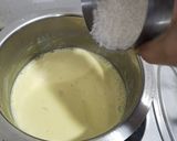 A picture of step 1 of Rabri ghevar.