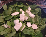 Foto del paso 1 de la receta: Espinacas con mozzarella