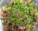 A picture of step 12 of Black chickpea Chaat.