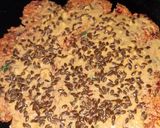 A picture of step 3 of #Hw#मार्च#my1strecipe #mixchillawithpeanutbutterandflaxseeds.