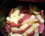 Foto do passo 2 de Linguiça com Batata na Airfryer