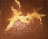 A picture of step 5 of Eggless Cake.