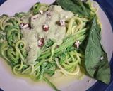 Foto del paso 4 de la receta: Espaguetis con salsa pesto de aguacate 🥑