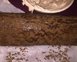 A picture of step 11 of Chocolate Swiss roll cake.