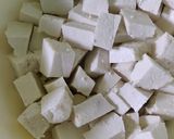 A picture of step 1 of Paneer tikka masala.