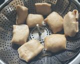 A picture of step 3 of Puran Dind (Nagpanchami Special Sweet) oil free.