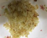 A picture of step 1 of Tofu Hamburg Steak.