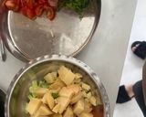 A picture of step 2 of Potato salsa (Summer Salad).