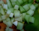 Foto langkah ke 2 dari resep Es Campur Susu Melon.