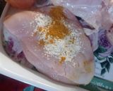 عکس مرحله 2 از دستور مرغ سوخاری با آرد