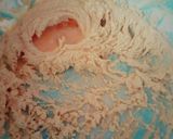 A picture of step 3 of Orange Cake # Baking with Fruits#.
