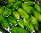 A picture of step 2 of Stuffed bitter gourd / bharva karele.