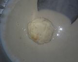 A picture of step 6 of Laddu stuffing bread puwa.