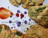 A picture of step 4 of Palak Pakoda.