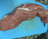 Foto del paso 1 de la receta Solomillo de cerdo en salsa con champiñones