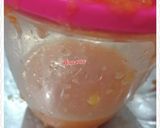 A picture of step 5 of FRESH ORANGE JUICE...!!.