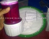 Foto langkah ke 6 dari resep Es Krim Buah Naga.