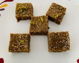 A picture of step 7 of Ragi Gur Papadi.