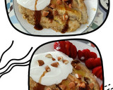 Foto del paso 4 de la receta: Pancakes con plátano caramelizado en el interior