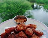 स्पाइसी वेजी पकौड़े (Spicy veggie pakode recipe in Hindi) रेसिपी चरण 6 फोटो