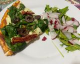 Foto del paso 5 de la receta: Pizza keto con base de pollo