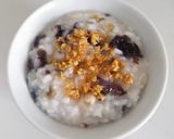 Foto langkah ke 3 dari resep Bubur Ayam Rumput Laut.