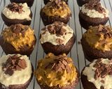 Φωτογραφία βήματος 6 της συνταγής Muffins σοκολάτας με γέμιση αλείμματος της αρεσκείας σας