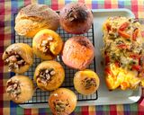 รูปขั้นตอนการทำที่ 5 ของ ปังมันม่วง และเพื่อนจากฟักทองบดสูตรเดิม🍠🎃🍞