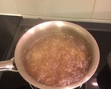 Hình bước làm 2 của món Salat măng tây củ thì là và quinoa