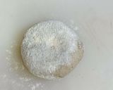 A picture of step 2 of Bajra Rotla.
