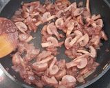Foto del paso 3 de la receta Salsa champiñones y nata