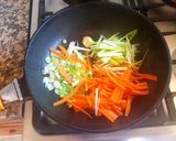 Foto del paso 3 de la receta: Fetuccini o cinta gruesa, salteado con vegetales. #Mercado