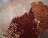 A picture of step 2 of Choco-Coffee Brown Bread.