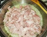 Tejfölös-tejszínes gombás hús recept fázis 2 fotója