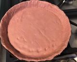 Une image de l'étape 3 de Tarte « skull » fruits rouges (du jardin) et citron pâte brisée rose.