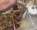 A picture of step 5 of Christmas snackle box.