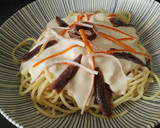 Foto del paso 10 de la receta: Espaguetis con salsa de surimi