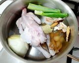 Foto langkah ke 1 dari resep Bubur Ayam Korea, Pakai ketan.