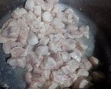 A picture of step 2 of Singaporean rice.