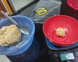 Foto langkah ke 4 dari resep Anabolic Milky Cheese Oat Mooncakes (New Recipe) |High Protein, Low Calorie, Sugar & Gluten Free.