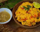 A picture of step 5 of Tomato Upma.
