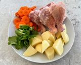 A picture of step 1 of Potatoes Soup.