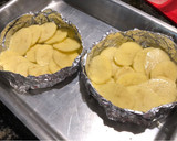 Foto del paso 3 de la receta: Pollo especial con base de papas