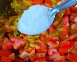A picture of step 4 of Masala Soya Chunk.