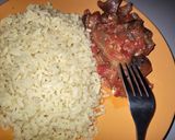 A picture of step 9 of Cow Skin (Pomo) sauce.