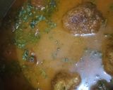 A picture of step 3 of Lauki k kofte.